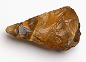 Prehistoric flint hand axe