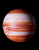 Jupiter's satellites,close-up