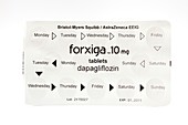 Forxiga diabetes drug tablets