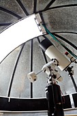 Cassegrain telescope in observatory