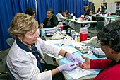 Blood sampling,healthcare screening