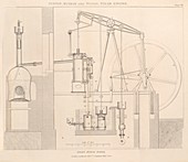 Steam engine design,19th century