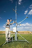 Agricultural weather station