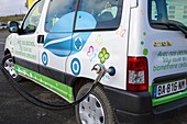 Biogas-powered car