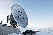 Radar dish,EISCAT,Svalbard,Norway