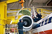 Aircraft maintenance training