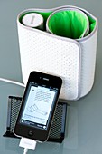 Smartphone blood pressure monitor