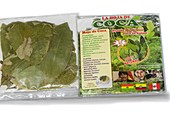 Coca leaves from Peru
