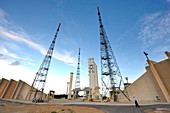 Ariane 5 rocket launchpad,Guiana