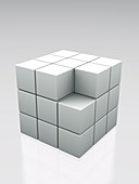 Missing cube,artwork