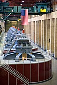 Hoover dam turbine hall