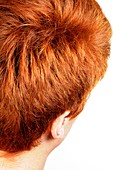 Red-haired teenage boy