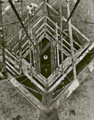 Goddard rocket launch tower,1935