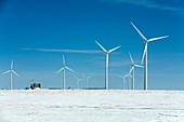 Wind Farm,Michigan,USA