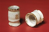 Two ointment pots,circa 1700