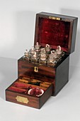 Medicine chest,circa 1860
