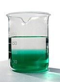 Diffusion of nickel sulphate solution