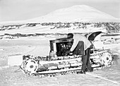 Terra Nova Antarctic motor sledge,1911