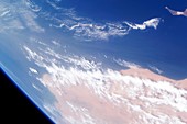 Atlantic and Western Sahara,ISS image