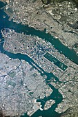 New York City,ISS image