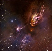 Star-forming region LDN 1551 in Taurus