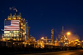 Oil Refinery,California,USA