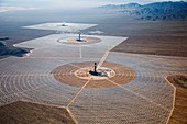 Concentrating solar power plant