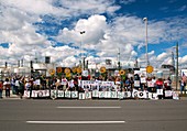 Protest against tar sands
