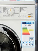 EU washing machine energy label