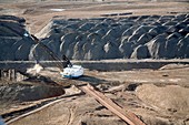 Surface coal mine,Wyoming,USA