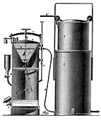 Acetylene production,19th century