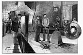 19th Century glassblower's workshop