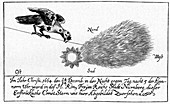 Comet of 1664-5,historical artwork