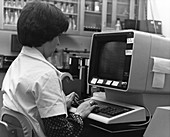 1980s influenza testing lab,USA