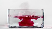 Caesium reacting with water (4 of 5)