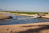Irrigation canal in Arizona,USA