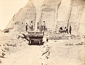 Guano extraction,Chincha Islands,Peru