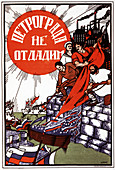1930s Soviet propaganda poster