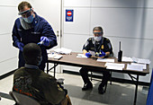 Airport ebola screening,USA
