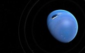 Artwork of planet Neptune