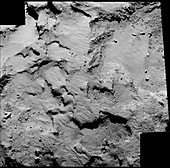 Philae probe landing site