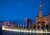 Dancing fountains,Las Vegas,USA