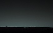 Earth from Mars,Curiosity image