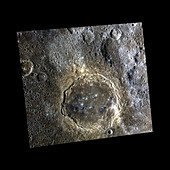 Firdousi crater,Mercury,MESSENGER image