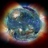 The Sun,composite UV image
