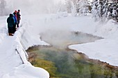 Hot spring,Yellowstone National Park