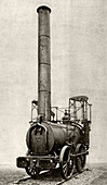Agenoria locomotive,historical image