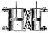 Woolf steam engine,19th century