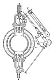 Steam distributor valve,19th century