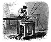 Mortising machine,19th century